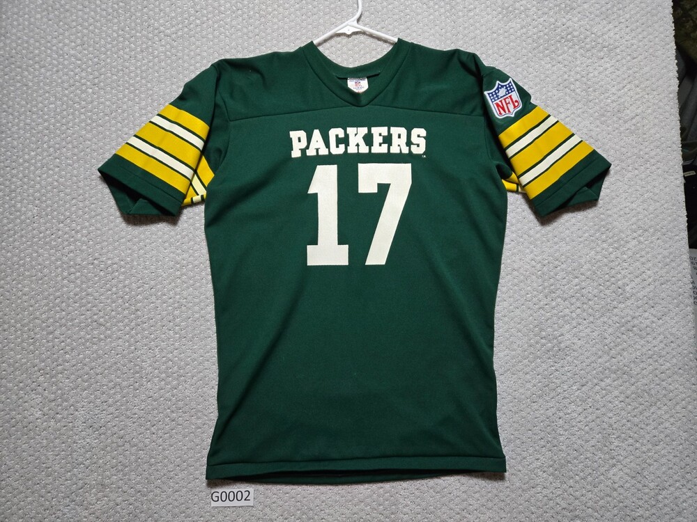 Vintage Rawlings #17 Green Bay Packers NFL Football Jersey ~ Adult Medium 38-40